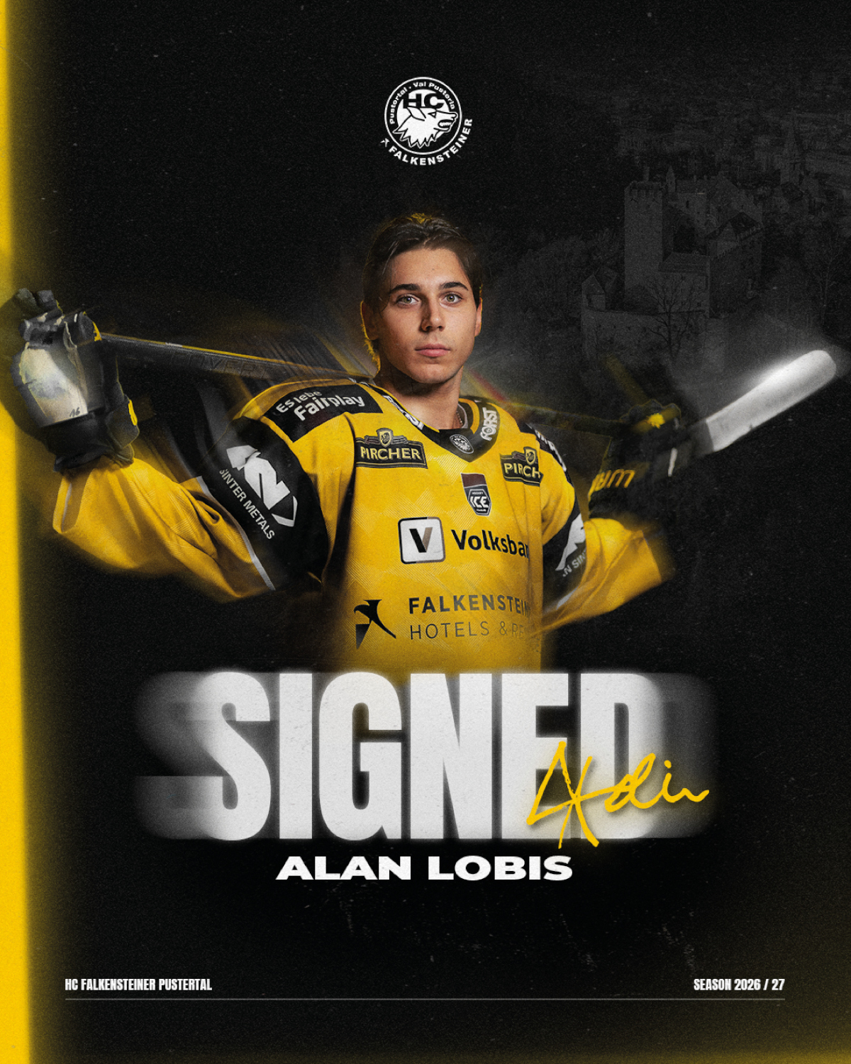 Alan Lobis erhält Vertrag bis 2029