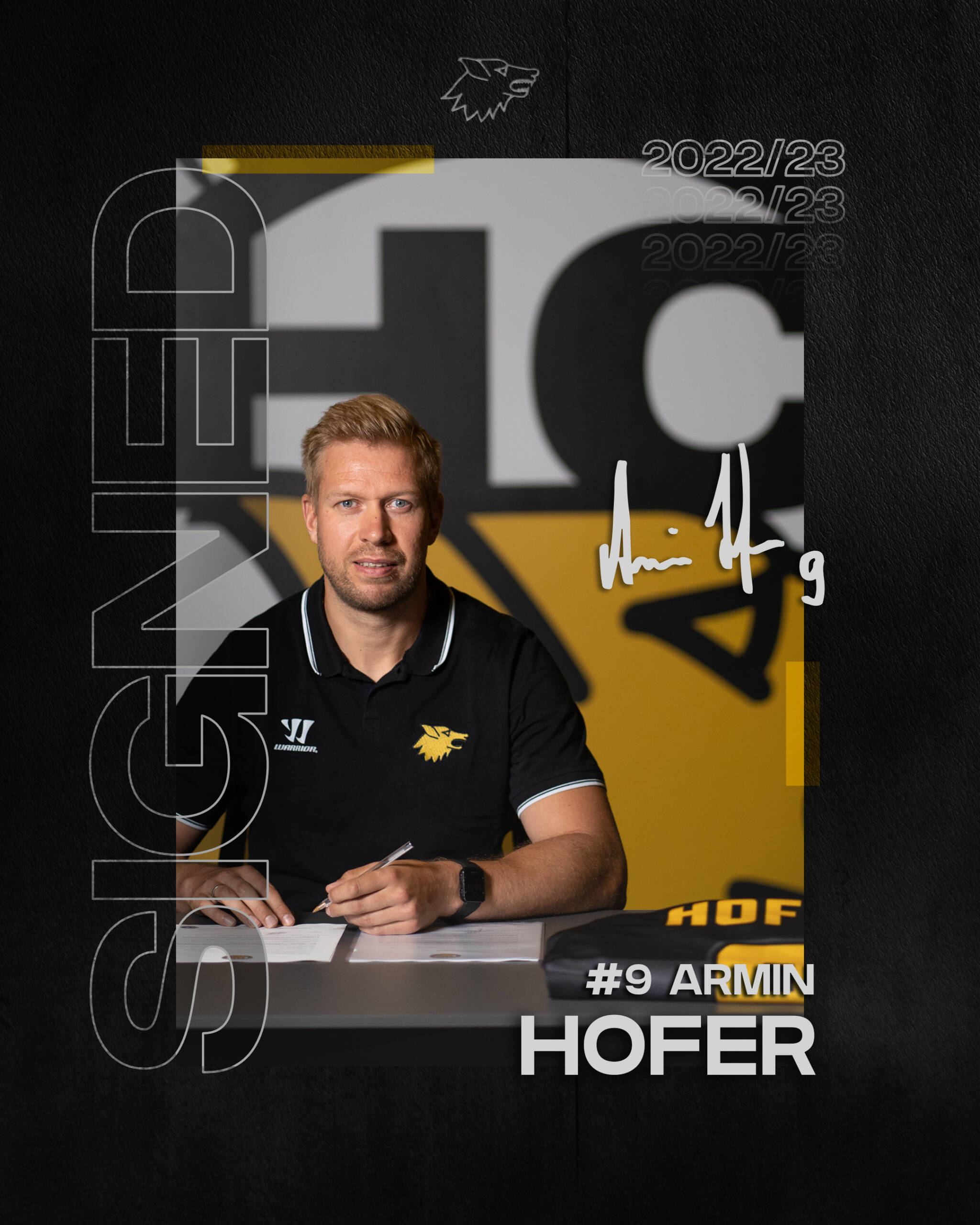 Armin Hofer verlängert beim HCP