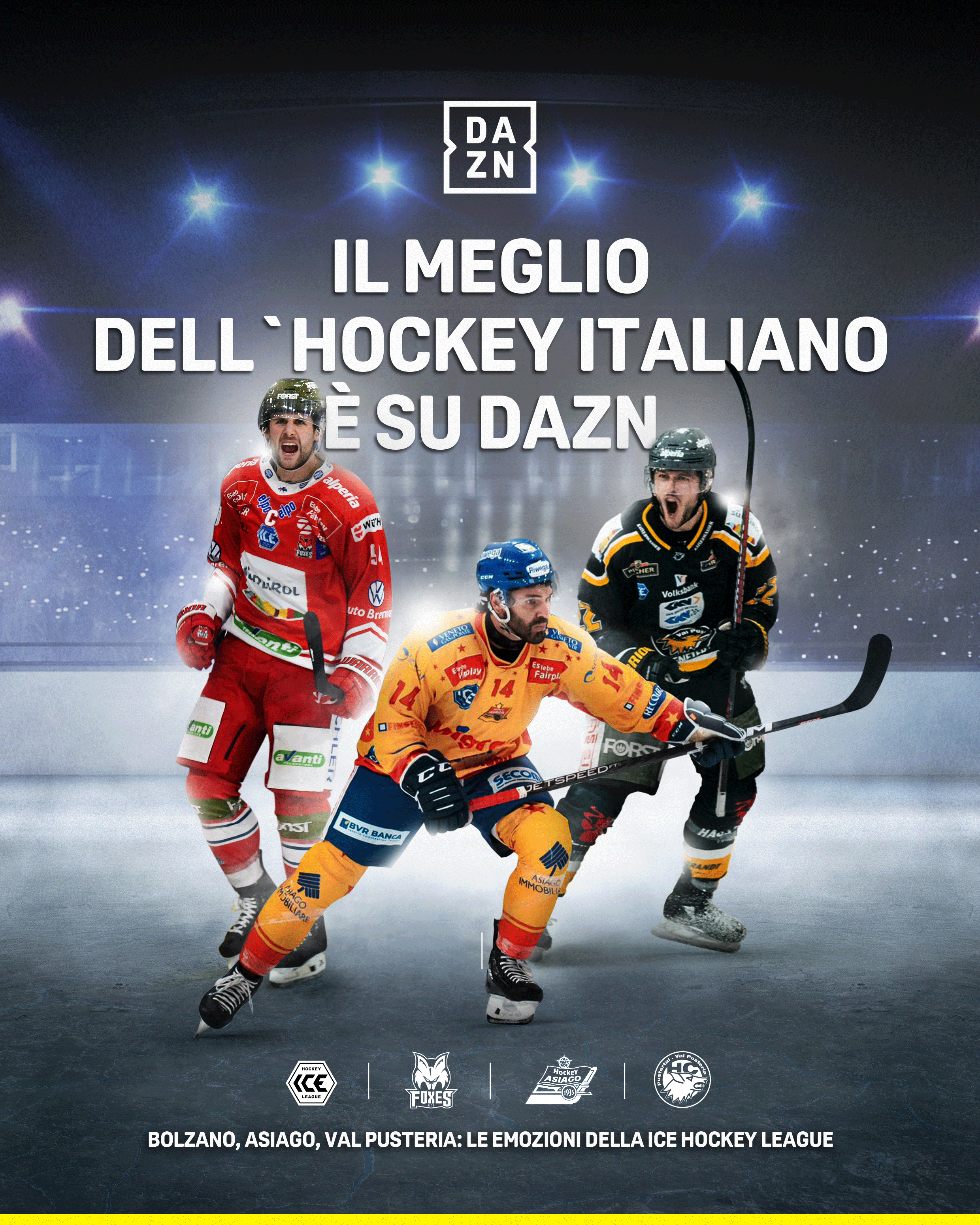 Die ICE Hockey League auf DAZN!