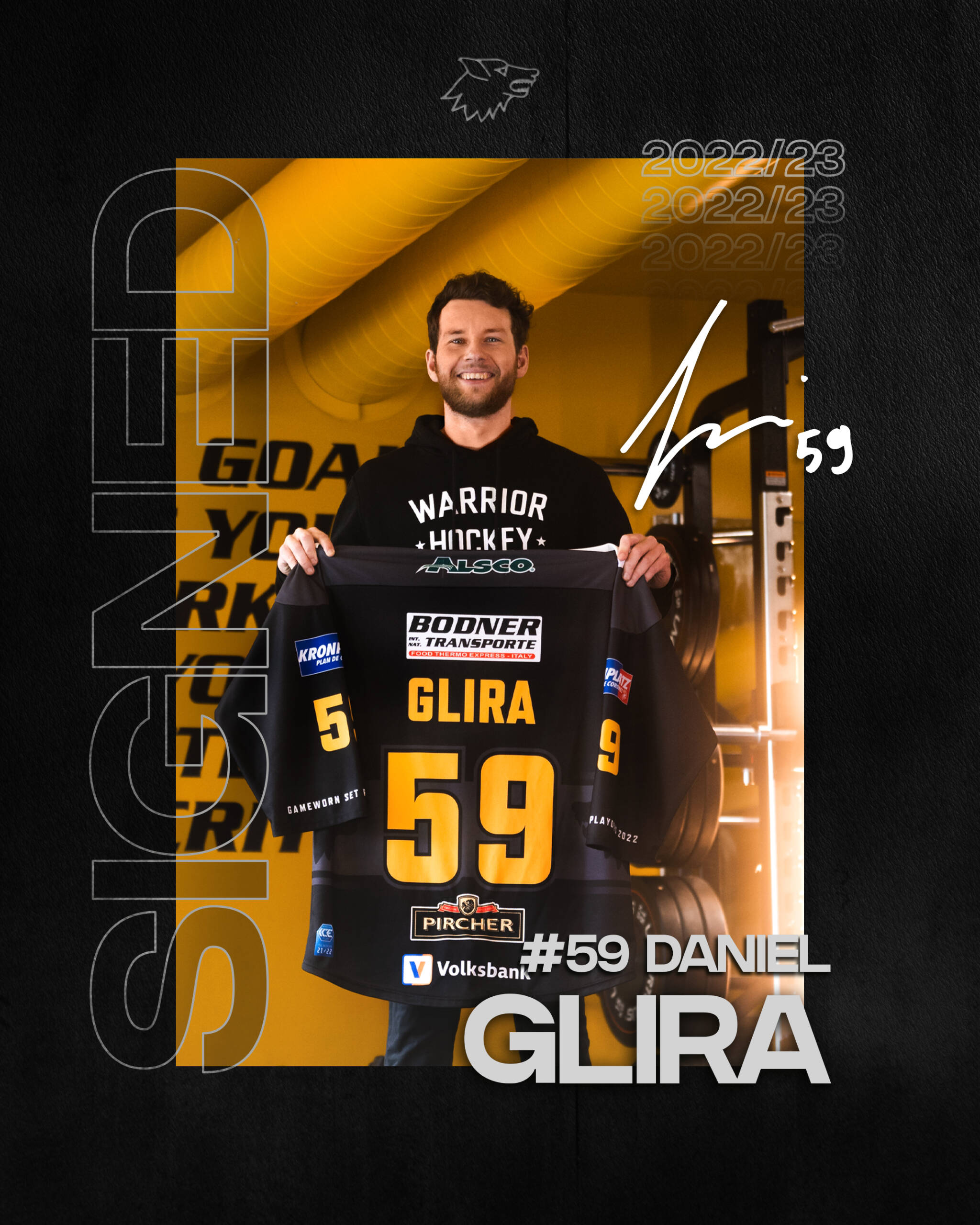 Daniel Glira bleibt beim HCP